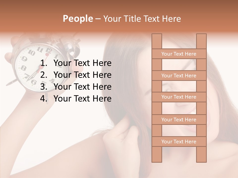 Loud Woman Sad PowerPoint Template