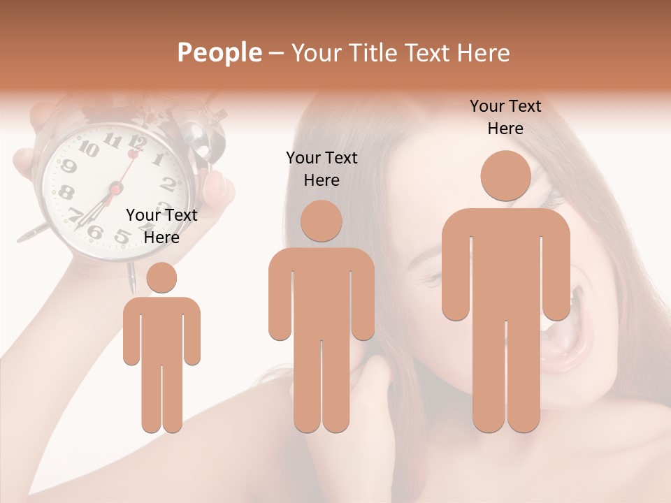 Loud Woman Sad PowerPoint Template