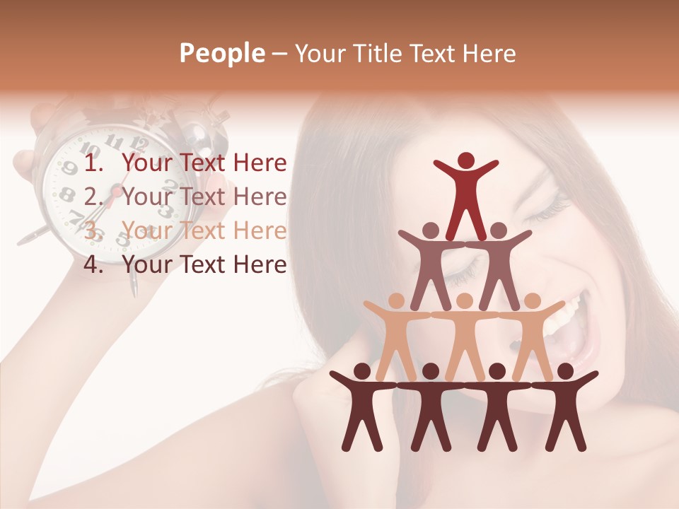 Loud Woman Sad PowerPoint Template