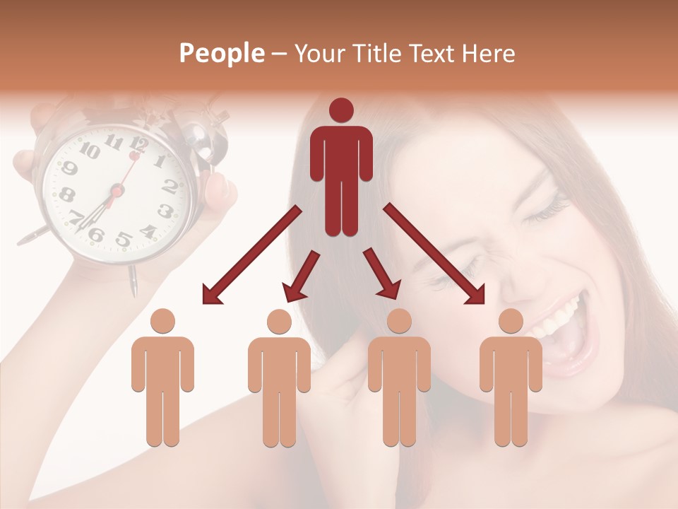 Loud Woman Sad PowerPoint Template