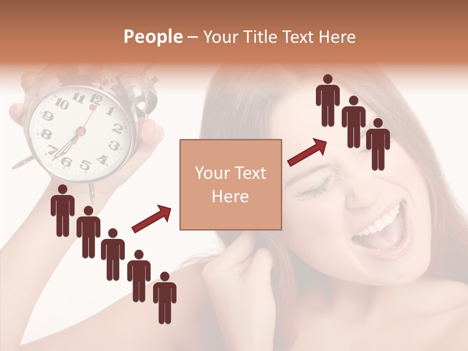 Loud Woman Sad PowerPoint Template