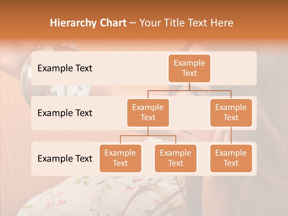 Caucasian Relaxation Women PowerPoint Template