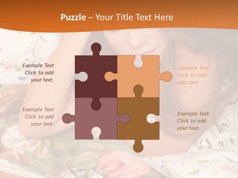 White Analog Life PowerPoint Template