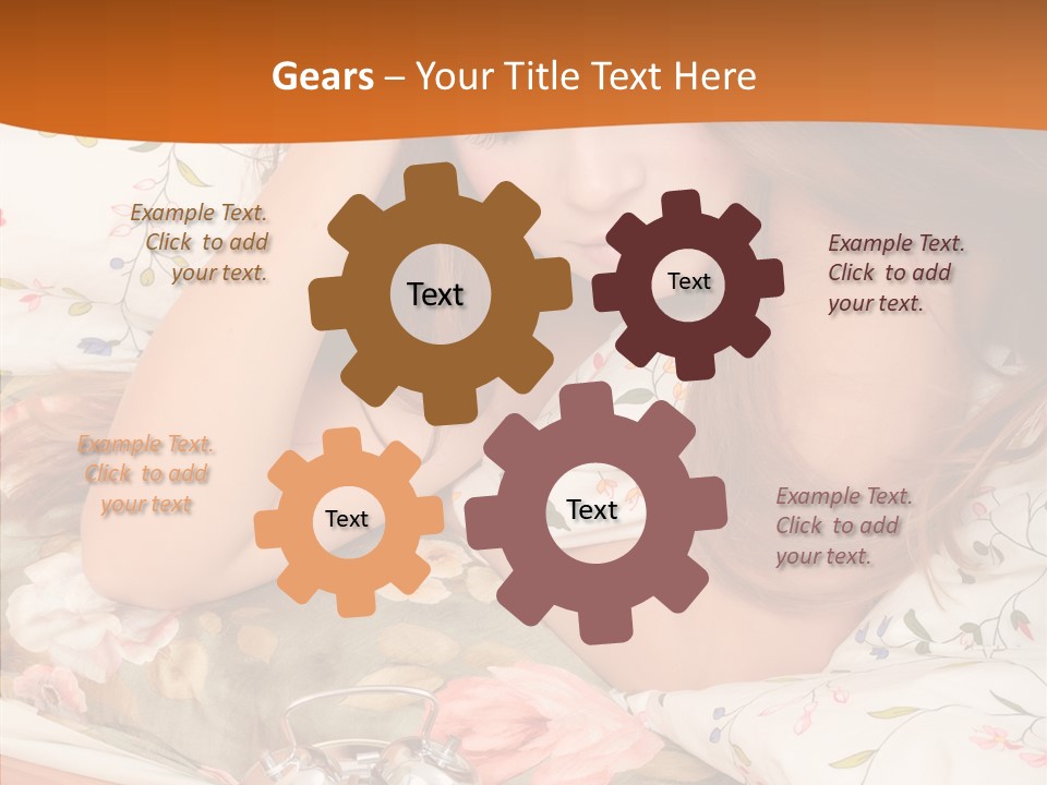 White Analog Life PowerPoint Template