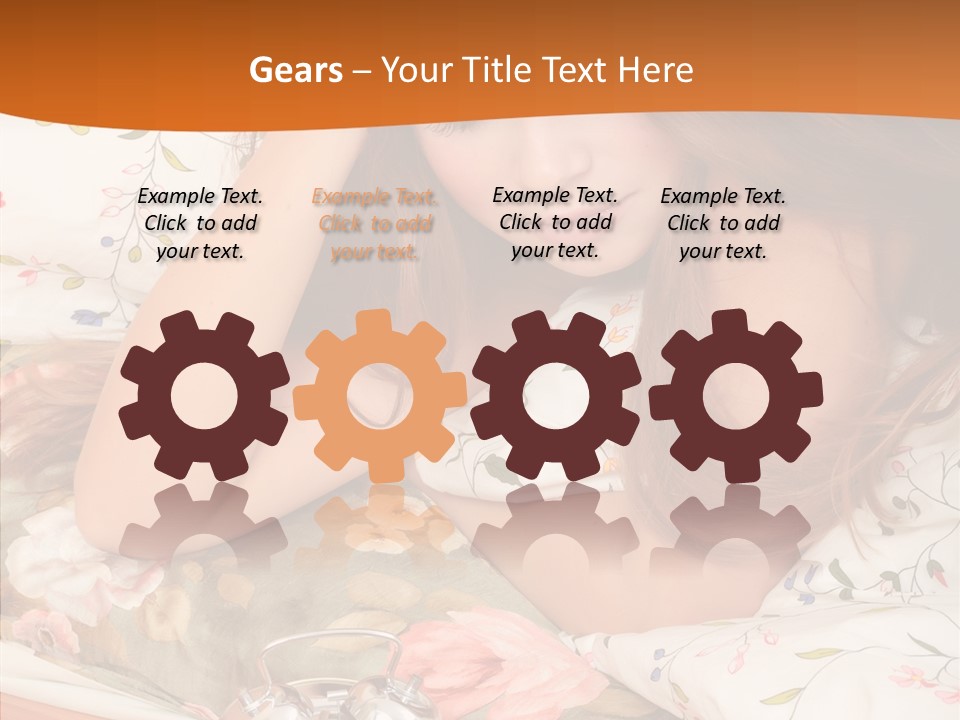 White Analog Life PowerPoint Template