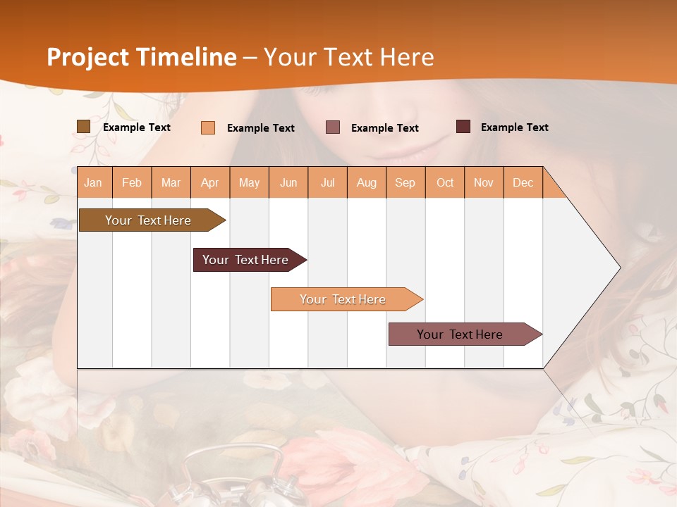 White Analog Life PowerPoint Template