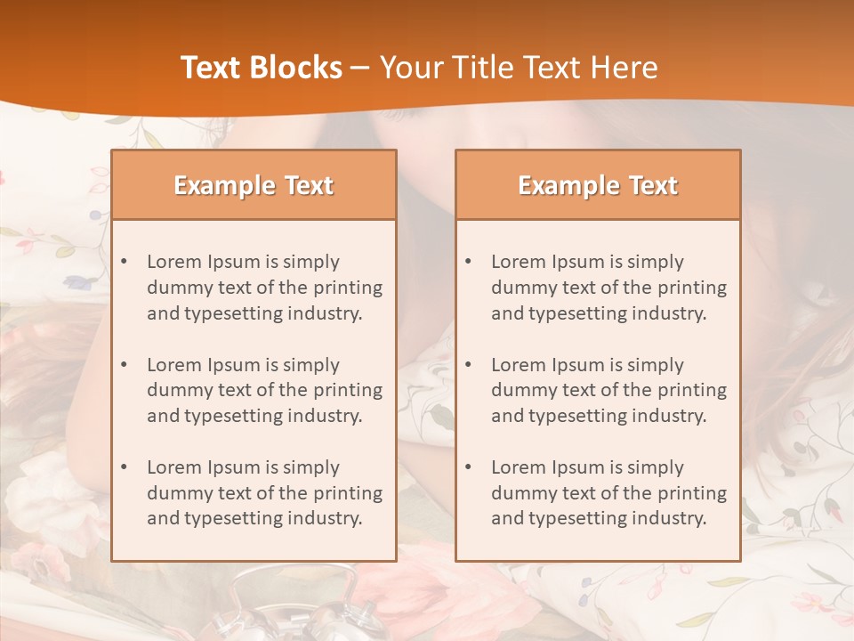 White Analog Life PowerPoint Template