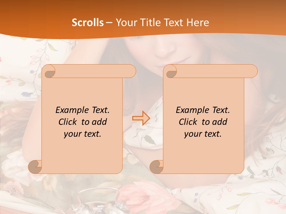 White Analog Life PowerPoint Template
