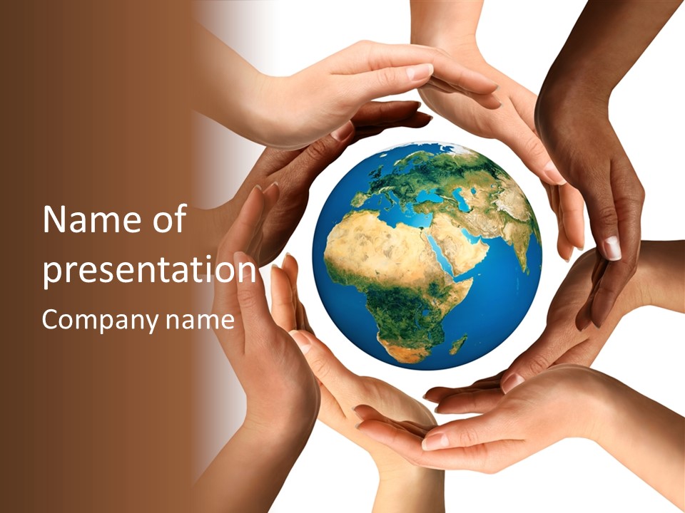 Philanthropy Conceptual Diverse PowerPoint Template