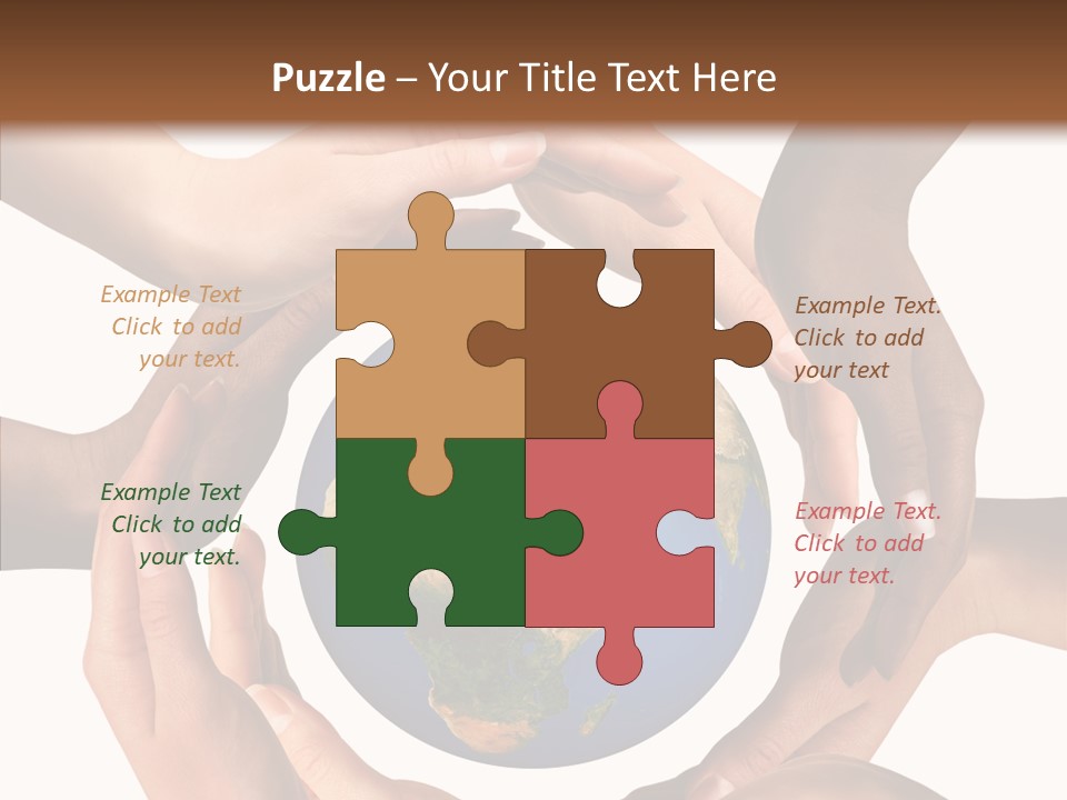 Philanthropy Conceptual Diverse PowerPoint Template