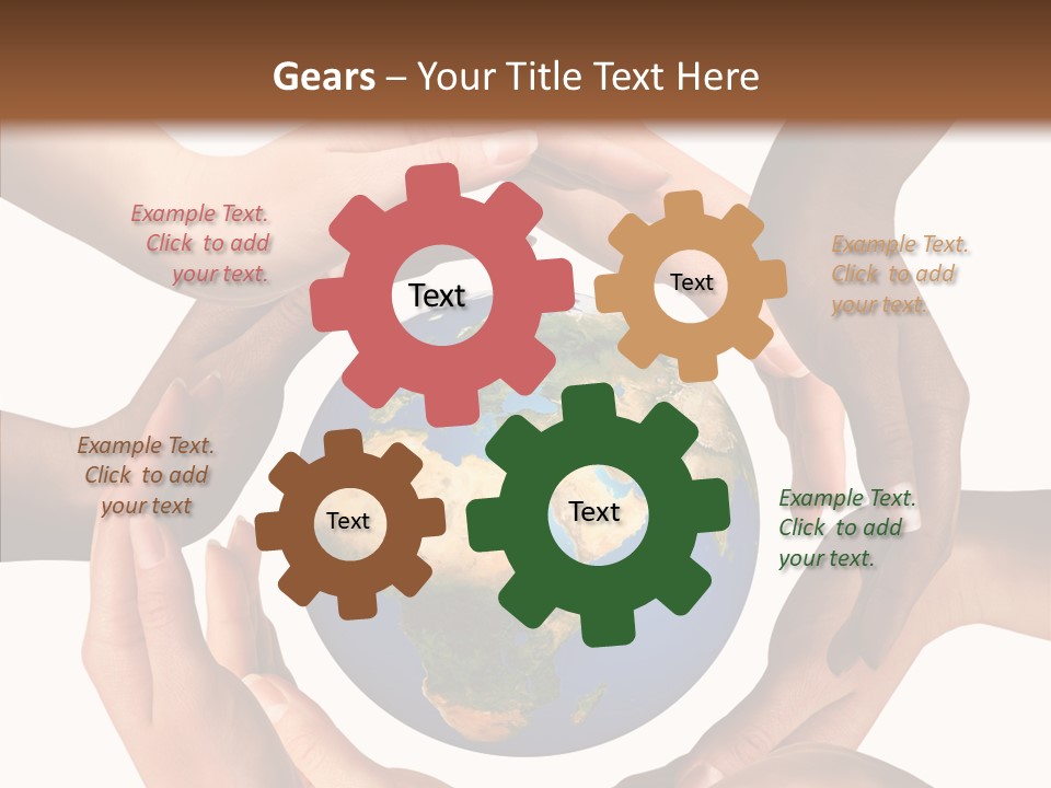 Philanthropy Conceptual Diverse PowerPoint Template