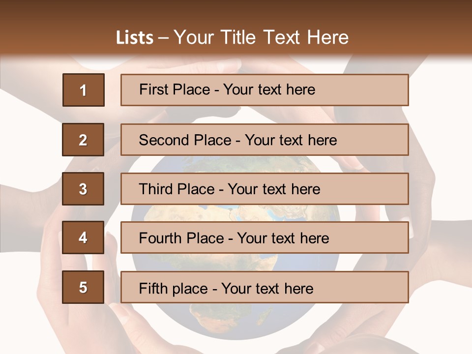 Philanthropy Conceptual Diverse PowerPoint Template