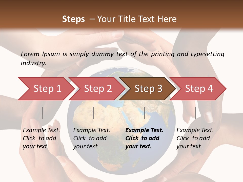 Philanthropy Conceptual Diverse PowerPoint Template