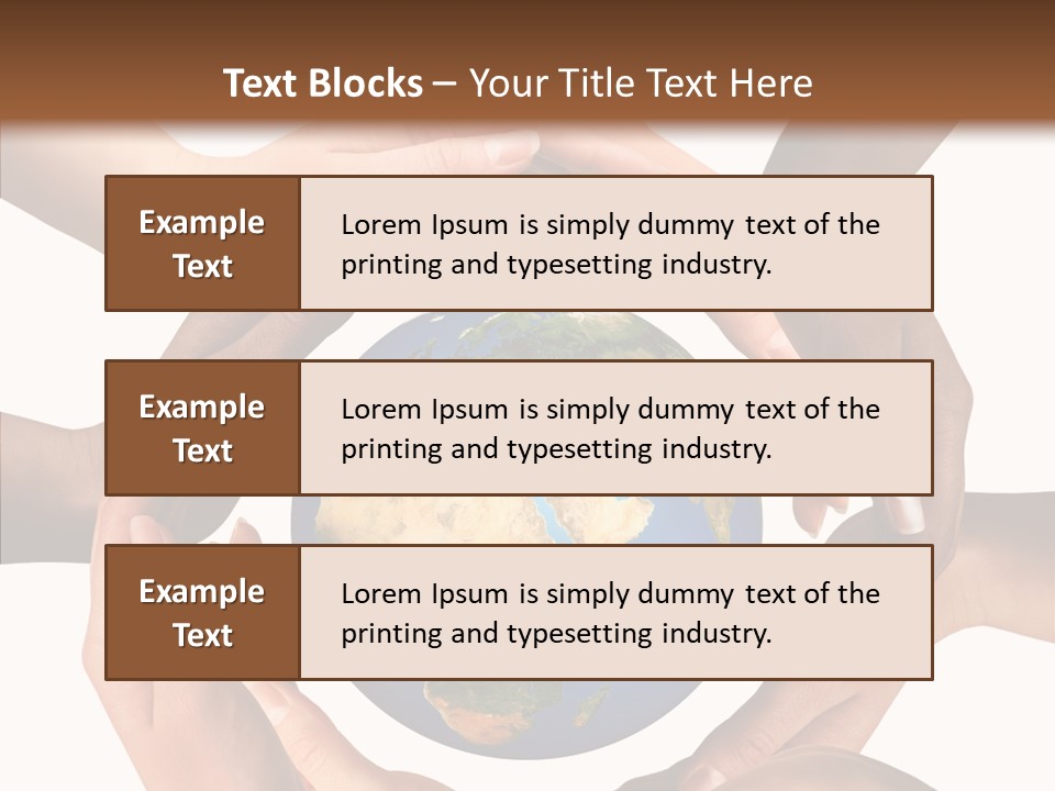 Philanthropy Conceptual Diverse PowerPoint Template