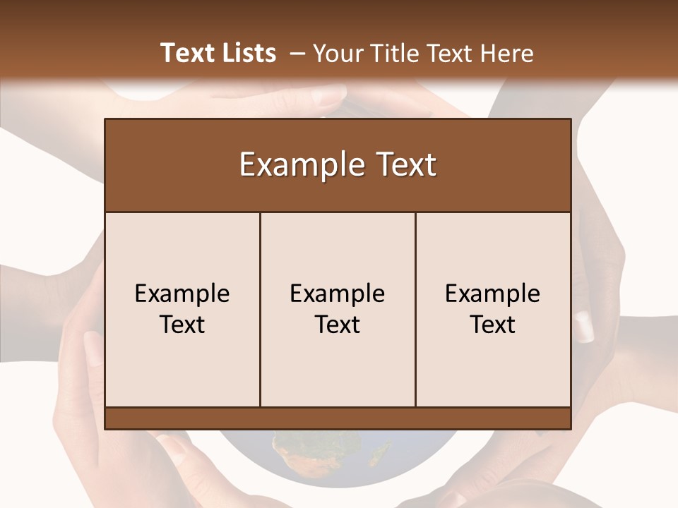Philanthropy Conceptual Diverse PowerPoint Template