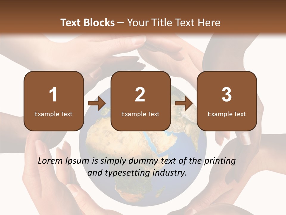 Philanthropy Conceptual Diverse PowerPoint Template