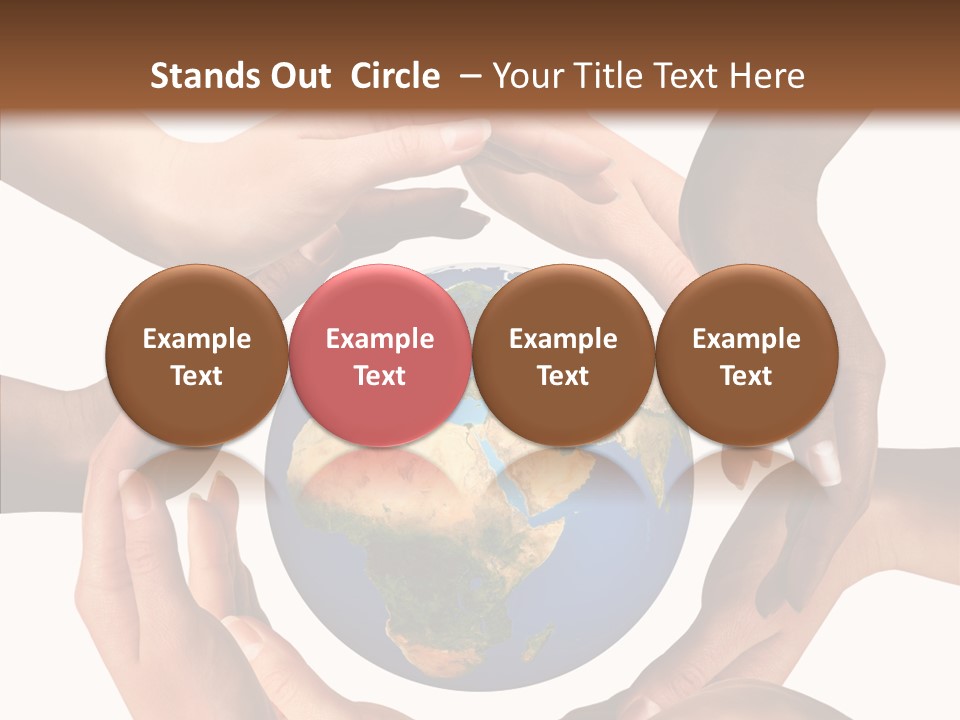 Philanthropy Conceptual Diverse PowerPoint Template
