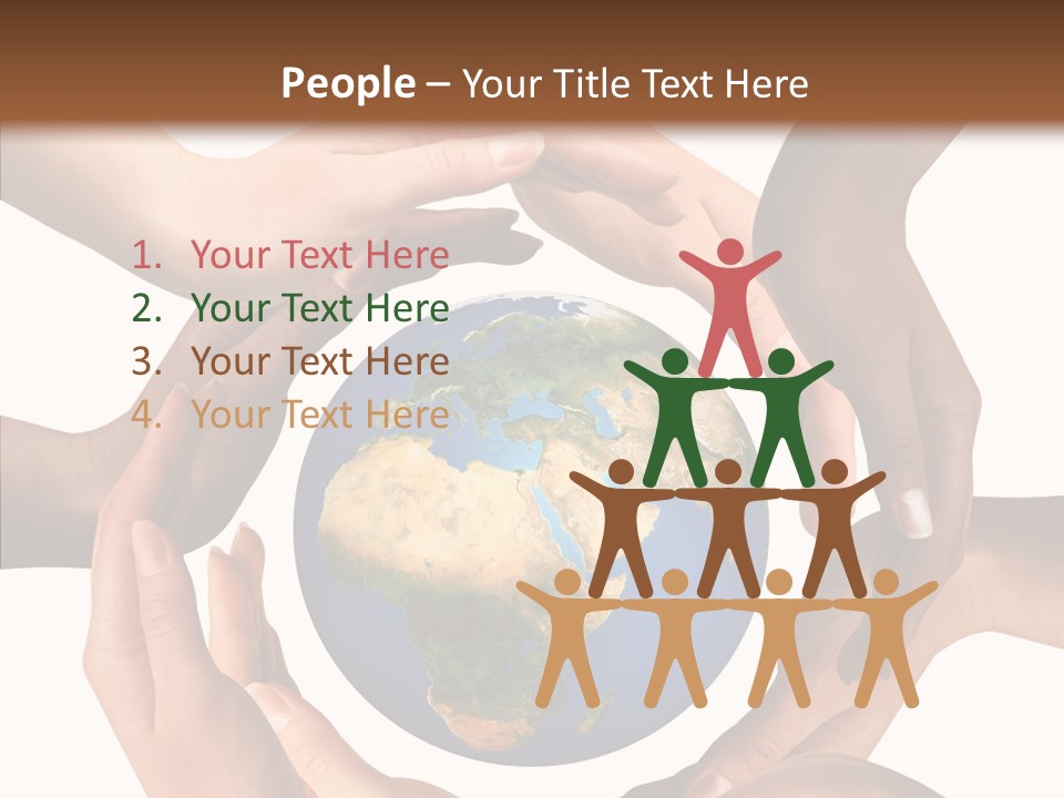 Philanthropy Conceptual Diverse PowerPoint Template