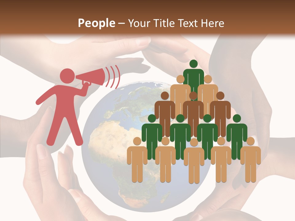 Philanthropy Conceptual Diverse PowerPoint Template