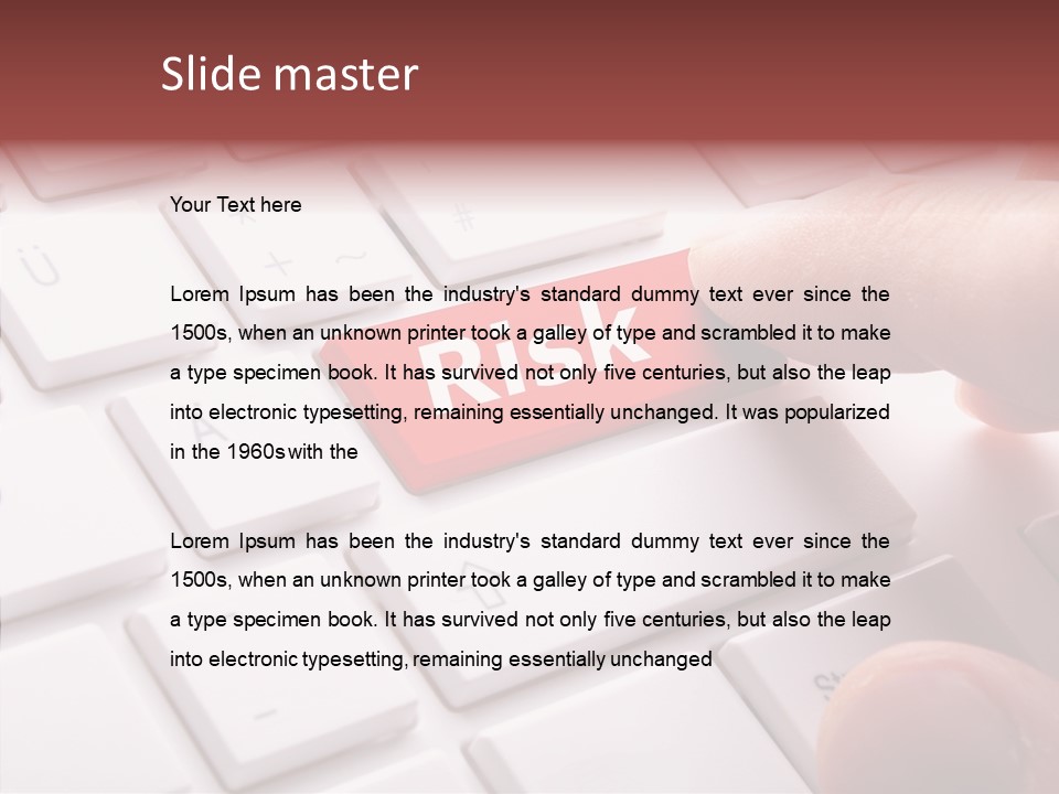 Idea Enter Sign PowerPoint Template