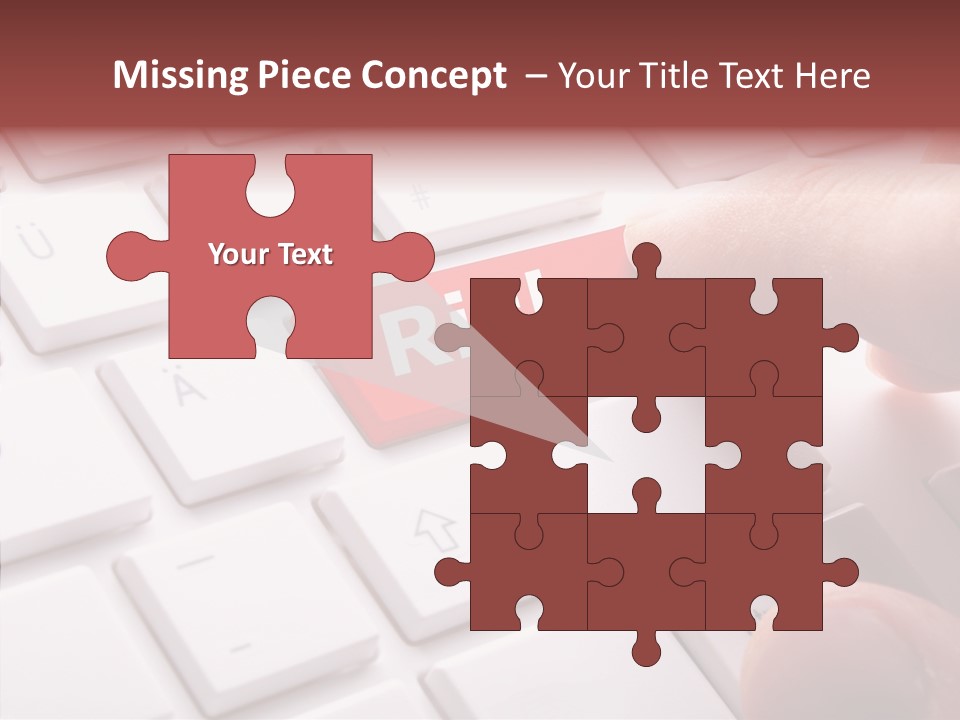 Idea Enter Sign PowerPoint Template