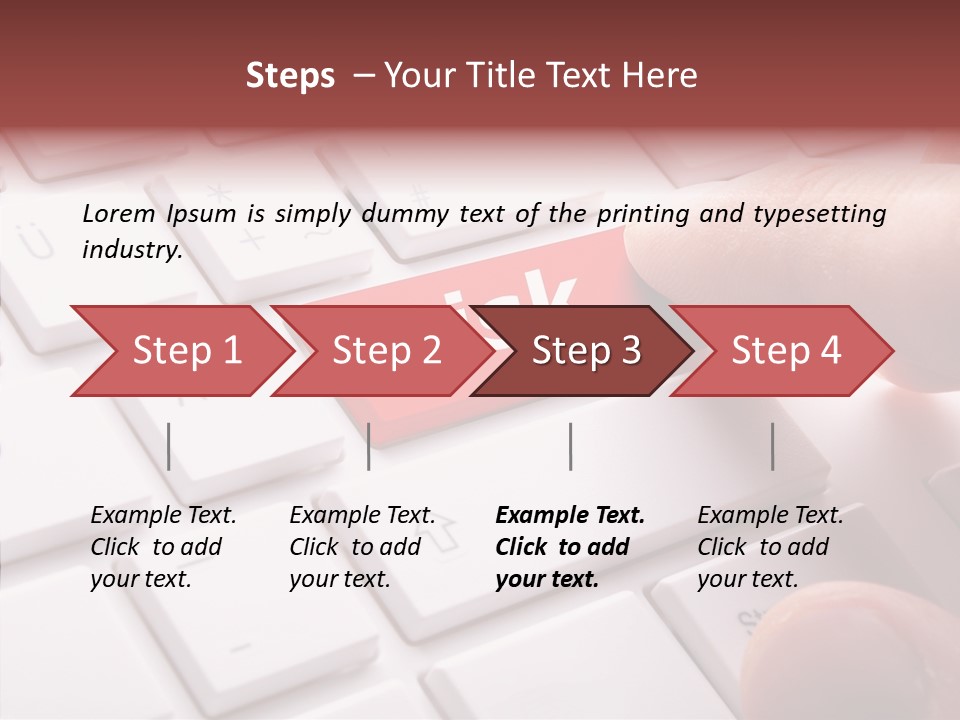 Idea Enter Sign PowerPoint Template