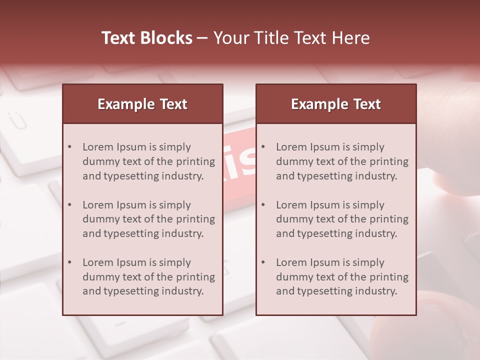 Idea Enter Sign PowerPoint Template