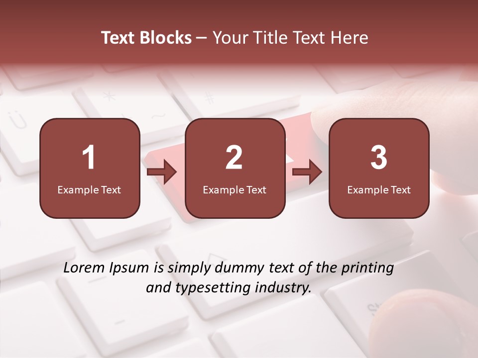 Idea Enter Sign PowerPoint Template