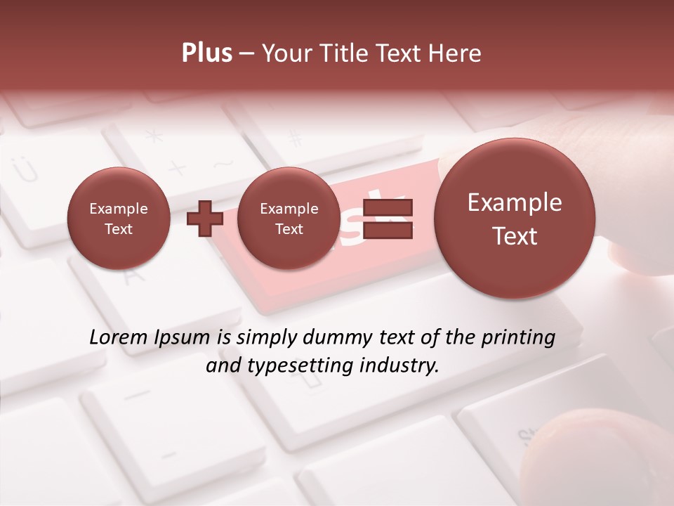 Idea Enter Sign PowerPoint Template