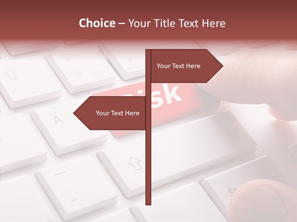 Idea Enter Sign PowerPoint Template