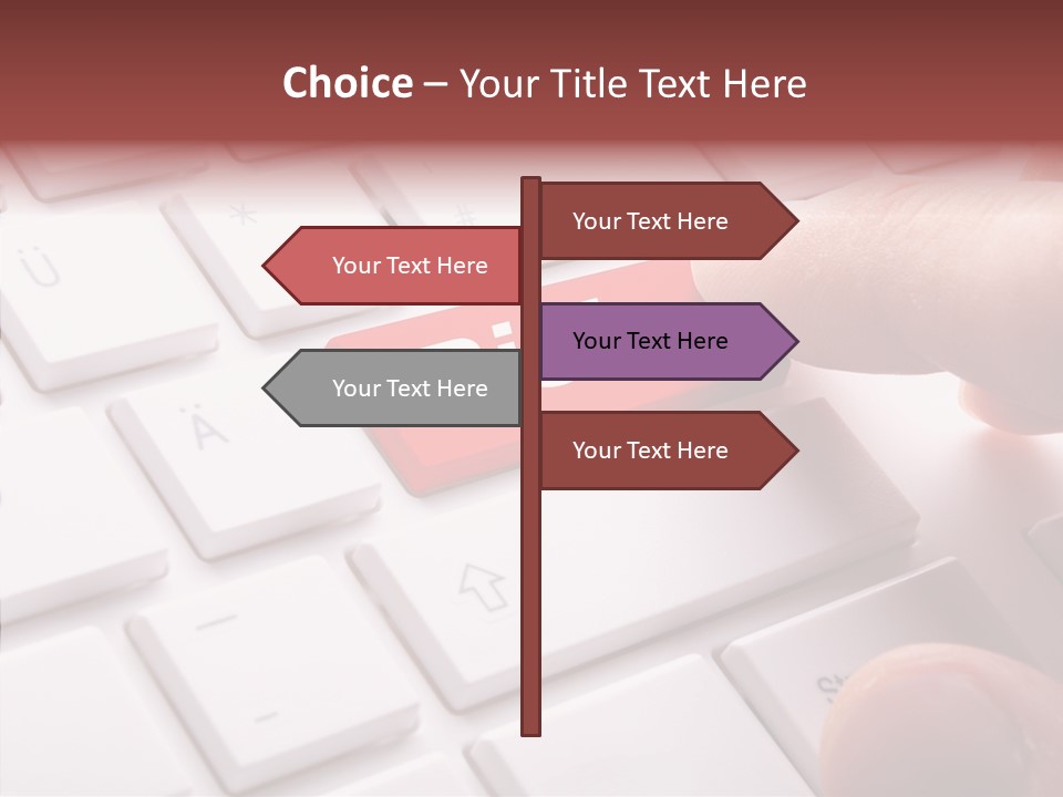 Idea Enter Sign PowerPoint Template