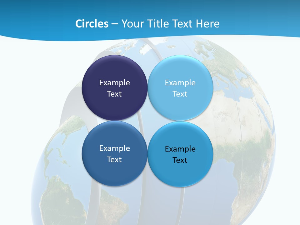 Business Worldwide Market PowerPoint Template