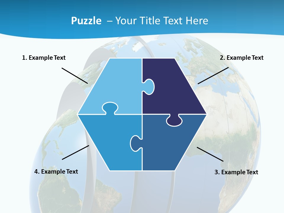 Business Worldwide Market PowerPoint Template