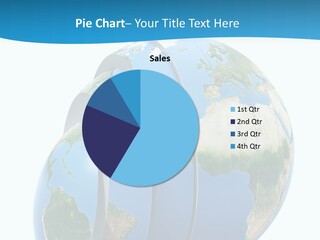 Business Worldwide Market PowerPoint Template