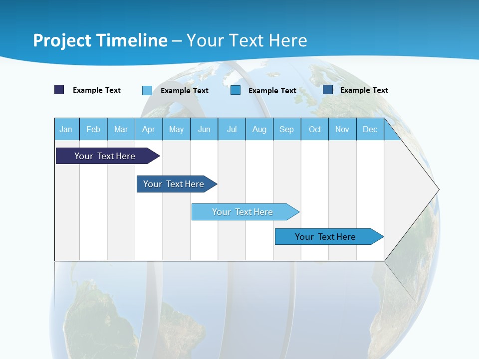 Business Worldwide Market PowerPoint Template