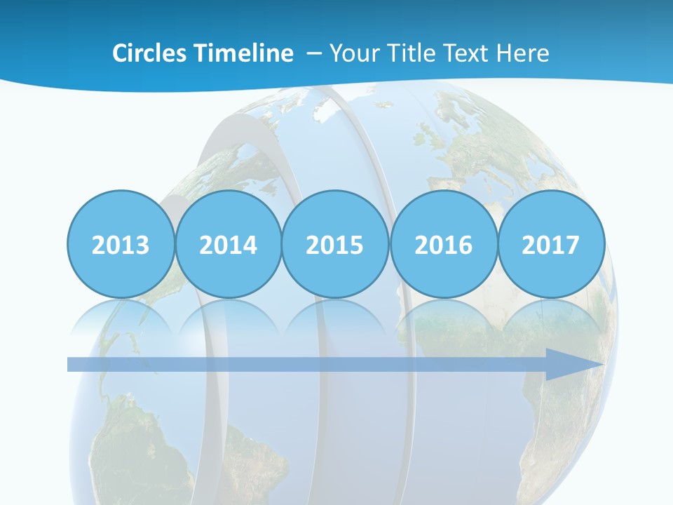 Business Worldwide Market PowerPoint Template