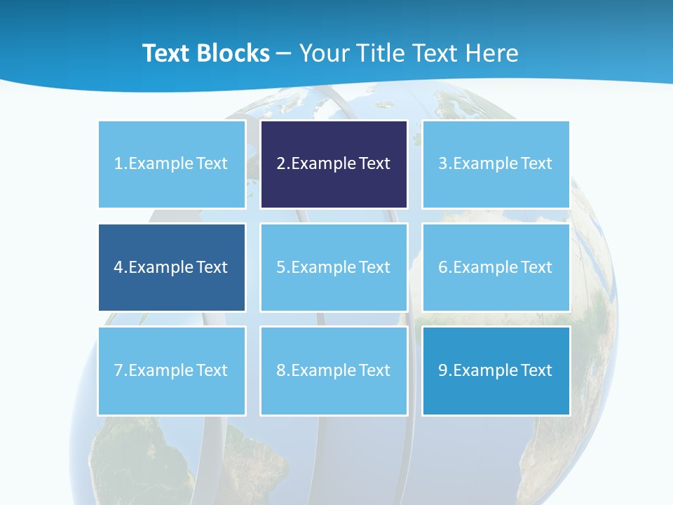Business Worldwide Market PowerPoint Template