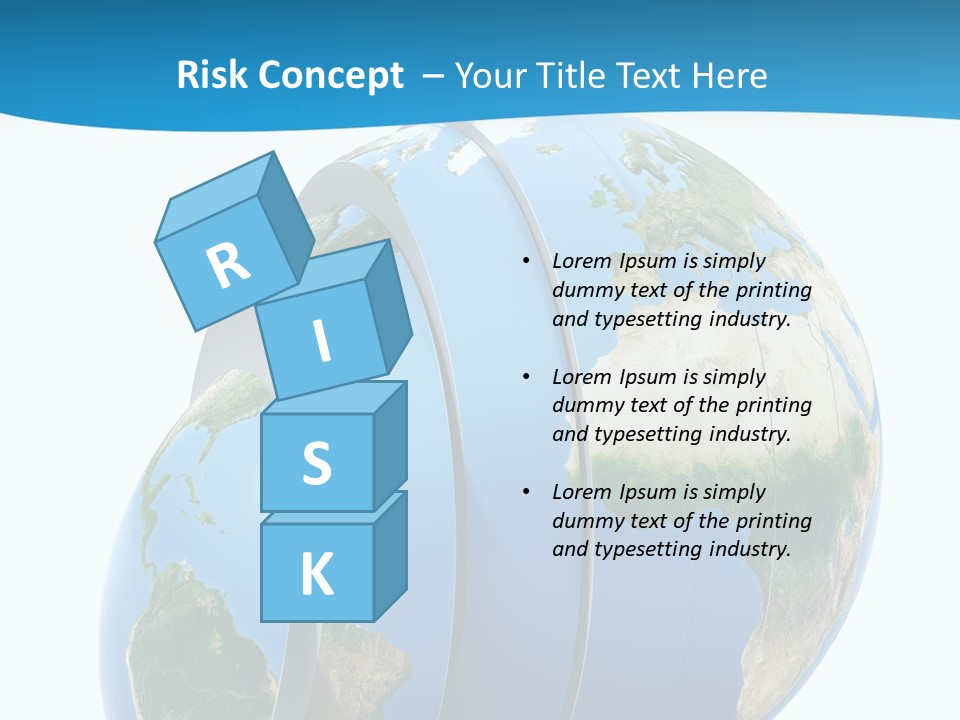 Business Worldwide Market PowerPoint Template