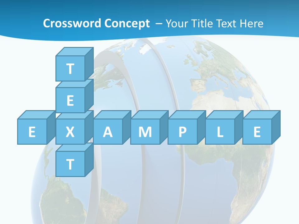 Business Worldwide Market PowerPoint Template