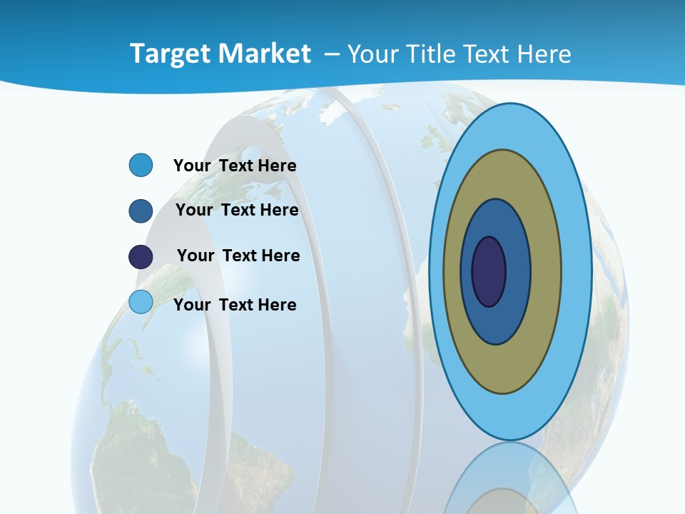Business Worldwide Market PowerPoint Template