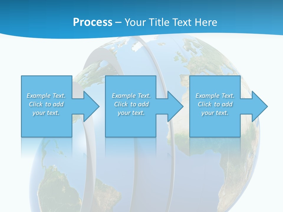 Business Worldwide Market PowerPoint Template