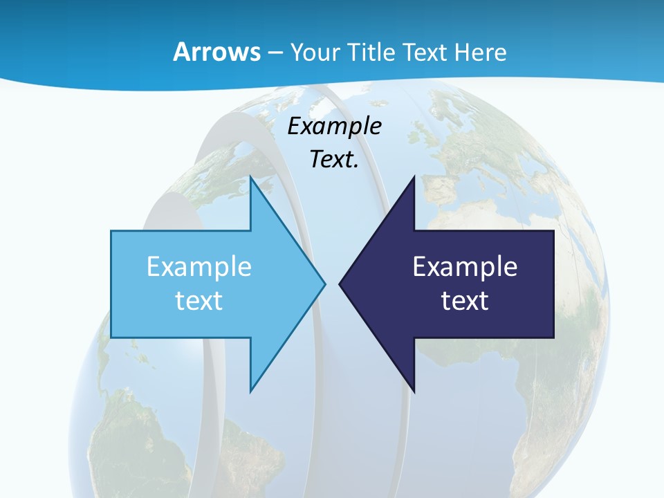 Business Worldwide Market PowerPoint Template