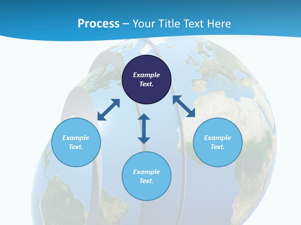 Business Worldwide Market PowerPoint Template