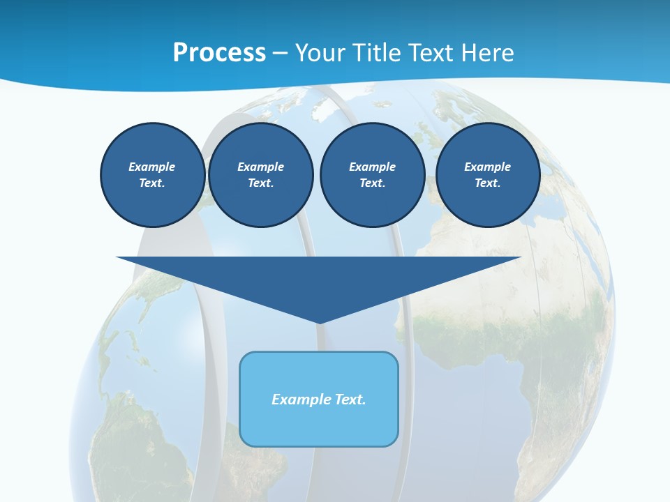 Business Worldwide Market PowerPoint Template