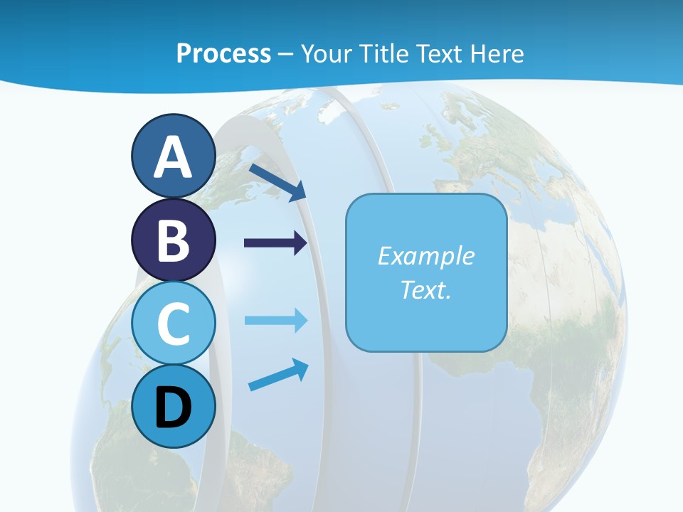 Business Worldwide Market PowerPoint Template