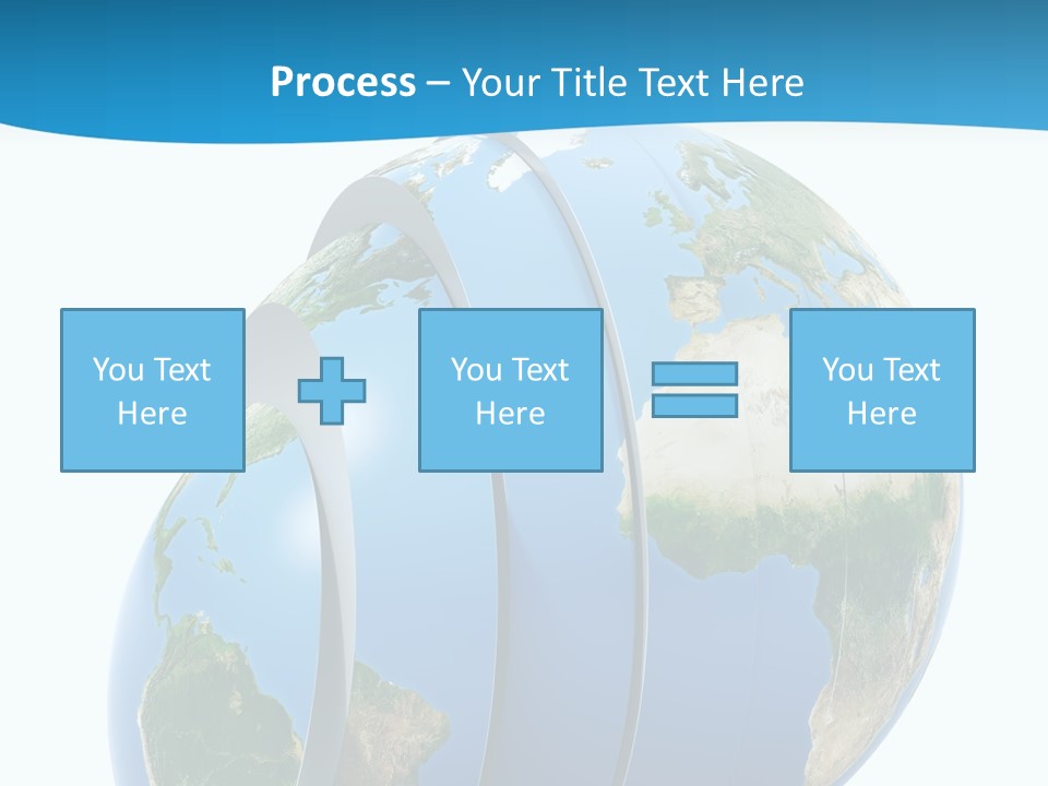 Business Worldwide Market PowerPoint Template