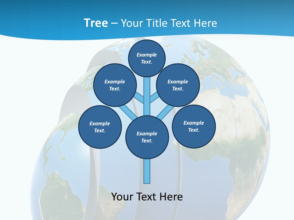 Business Worldwide Market PowerPoint Template