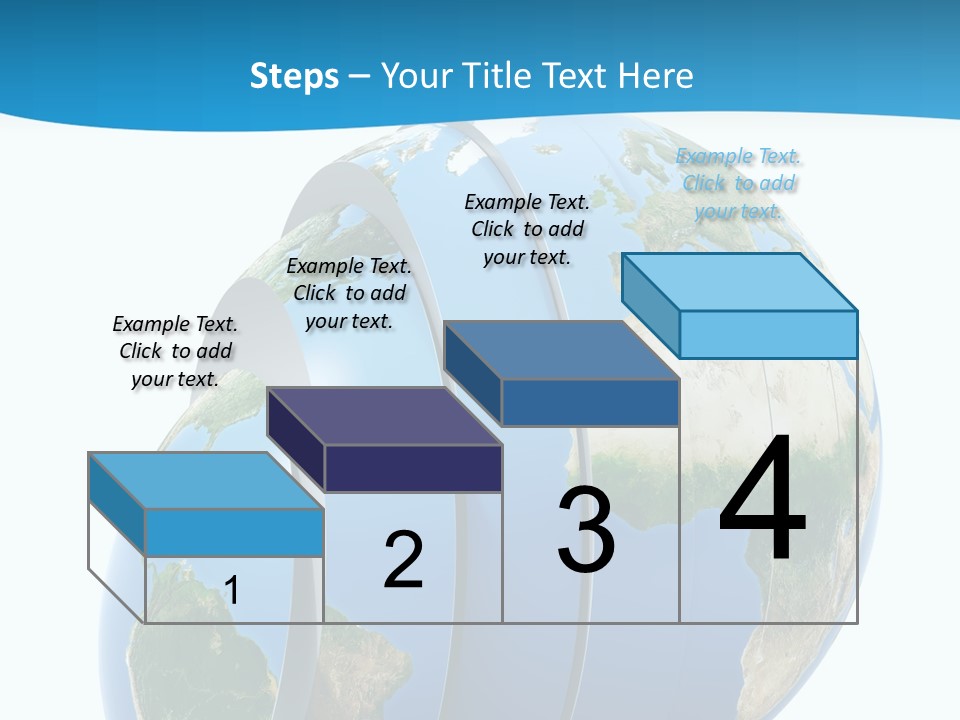 Business Worldwide Market PowerPoint Template