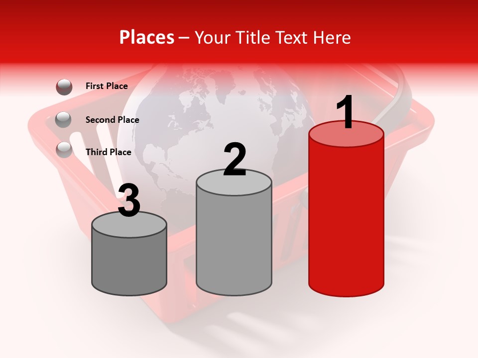 Globe E Commerce Concepts PowerPoint Template