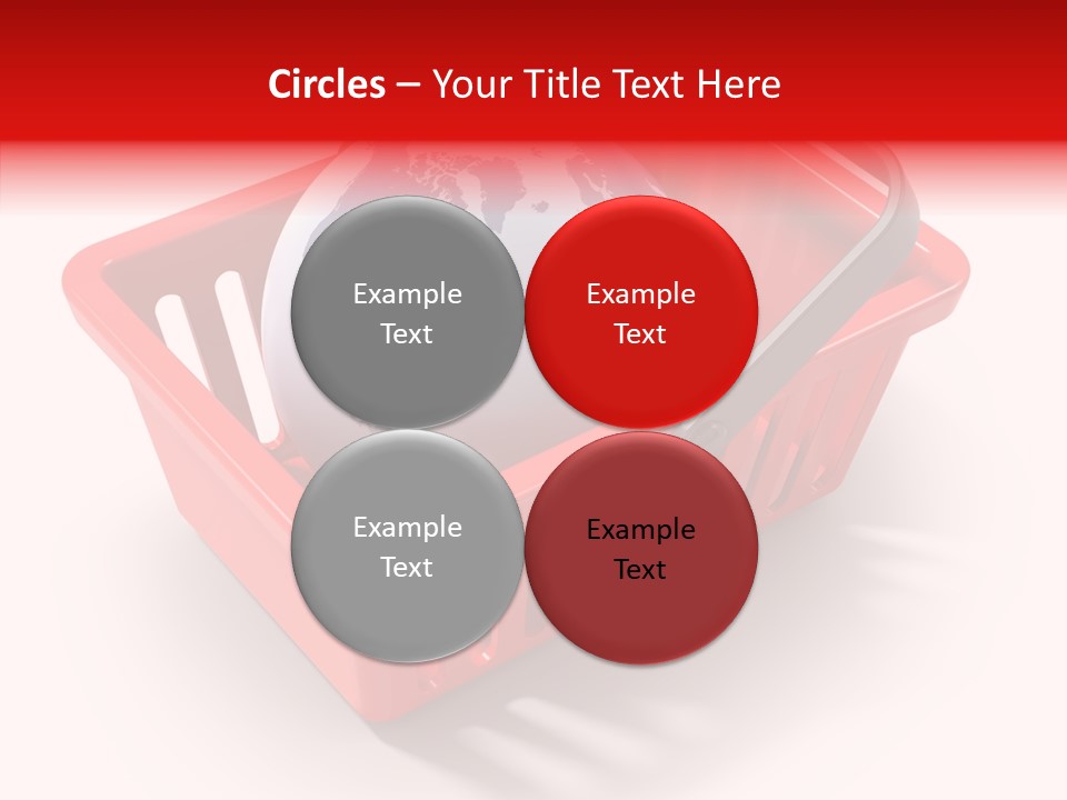 Globe E Commerce Concepts PowerPoint Template